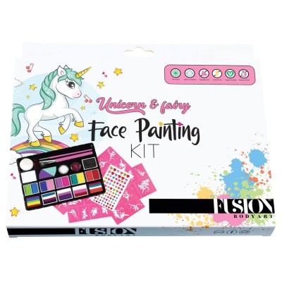 Fusion Body Art | Unicorn & Fairy Face Painting Kit Fusion Body Art | Unicorn & Fairy Face Painting Kit